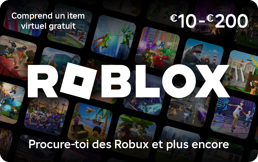 Carte Cadeau de 100€ Roblox.com