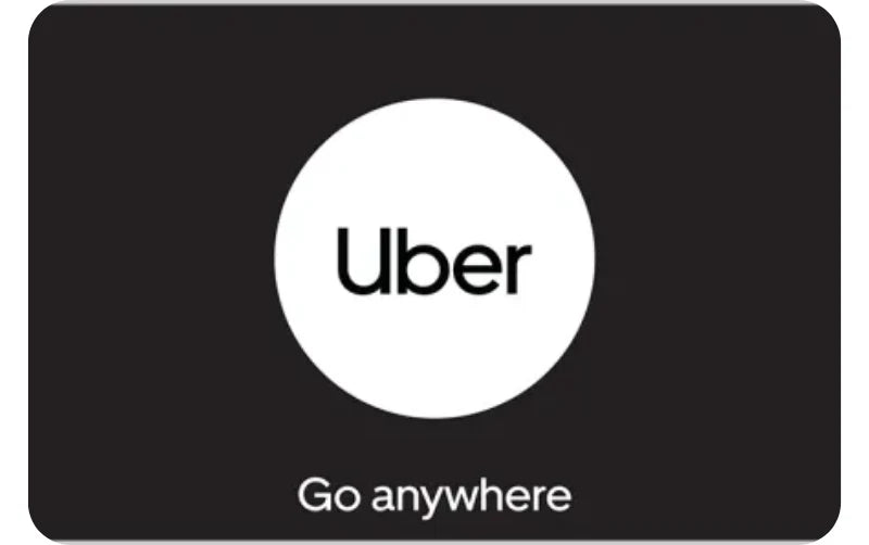 Carte Cadeau de 100€ Uber.com